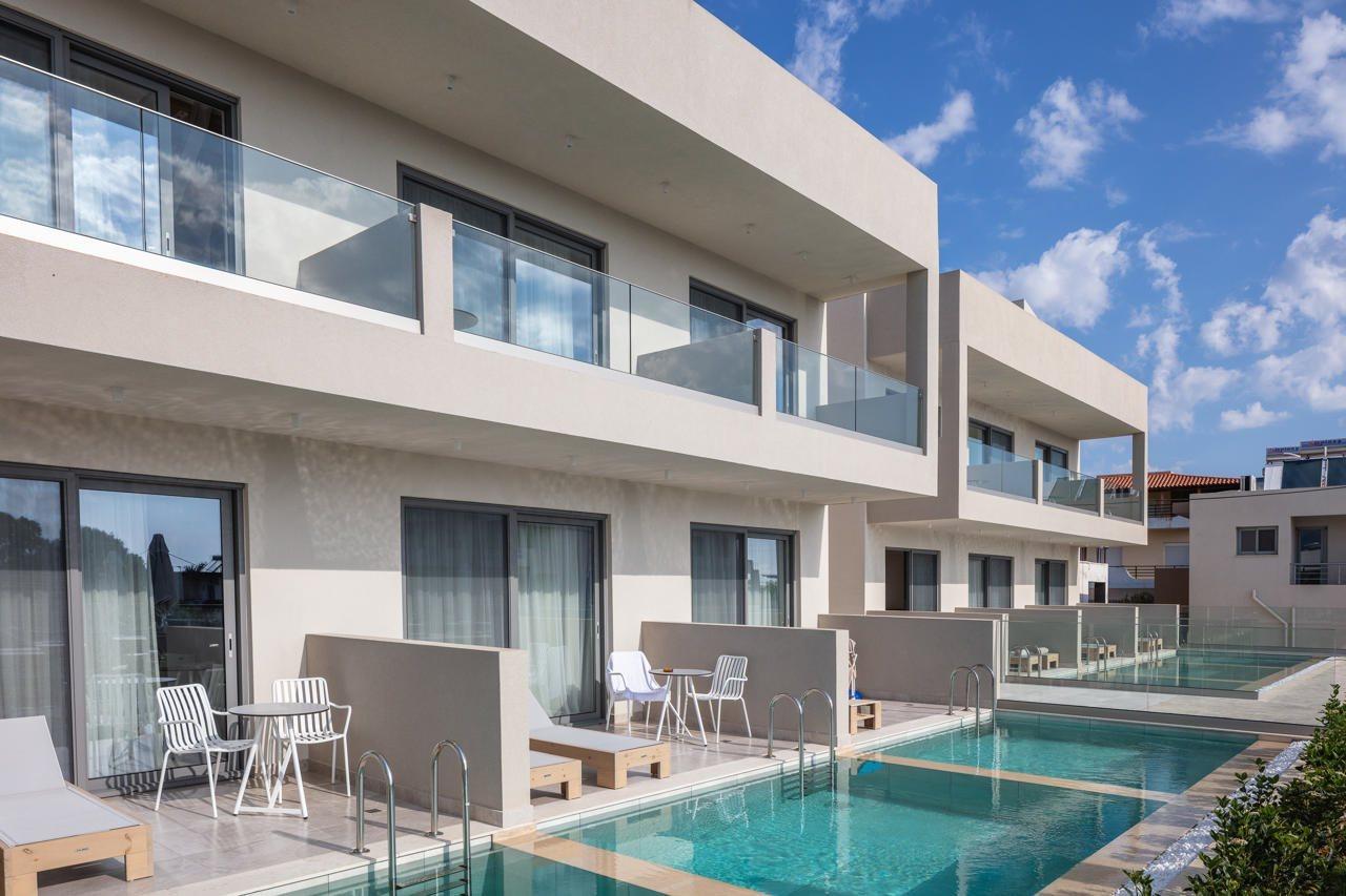 Nima Boutique Hotel (Adults Only) Paralia Kourna Eksteriør billede