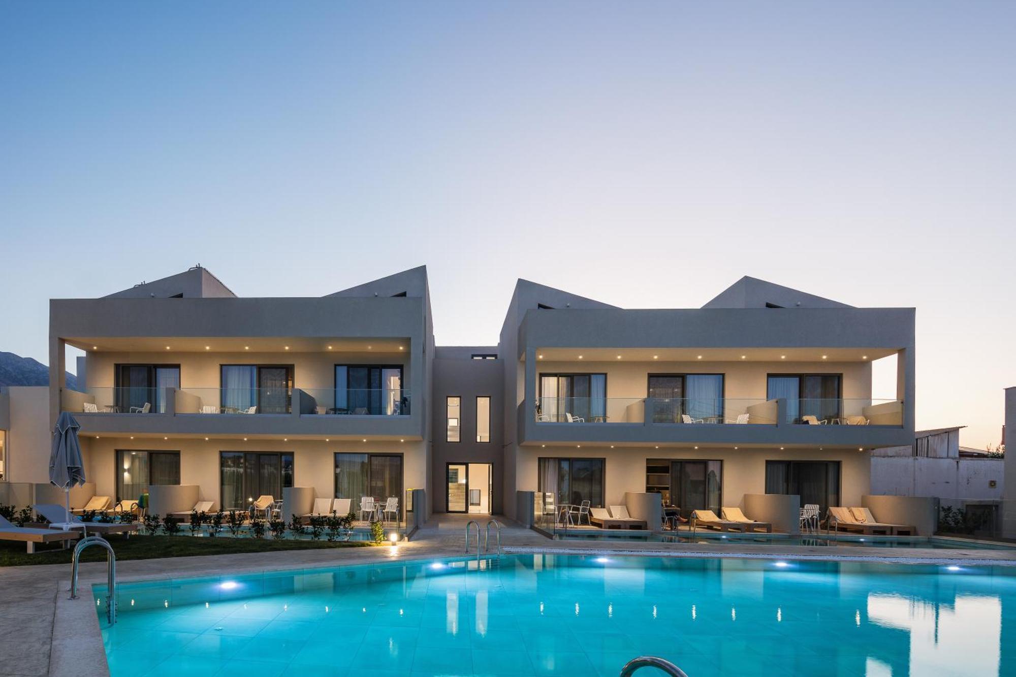 Nima Boutique Hotel (Adults Only) Paralia Kourna Eksteriør billede