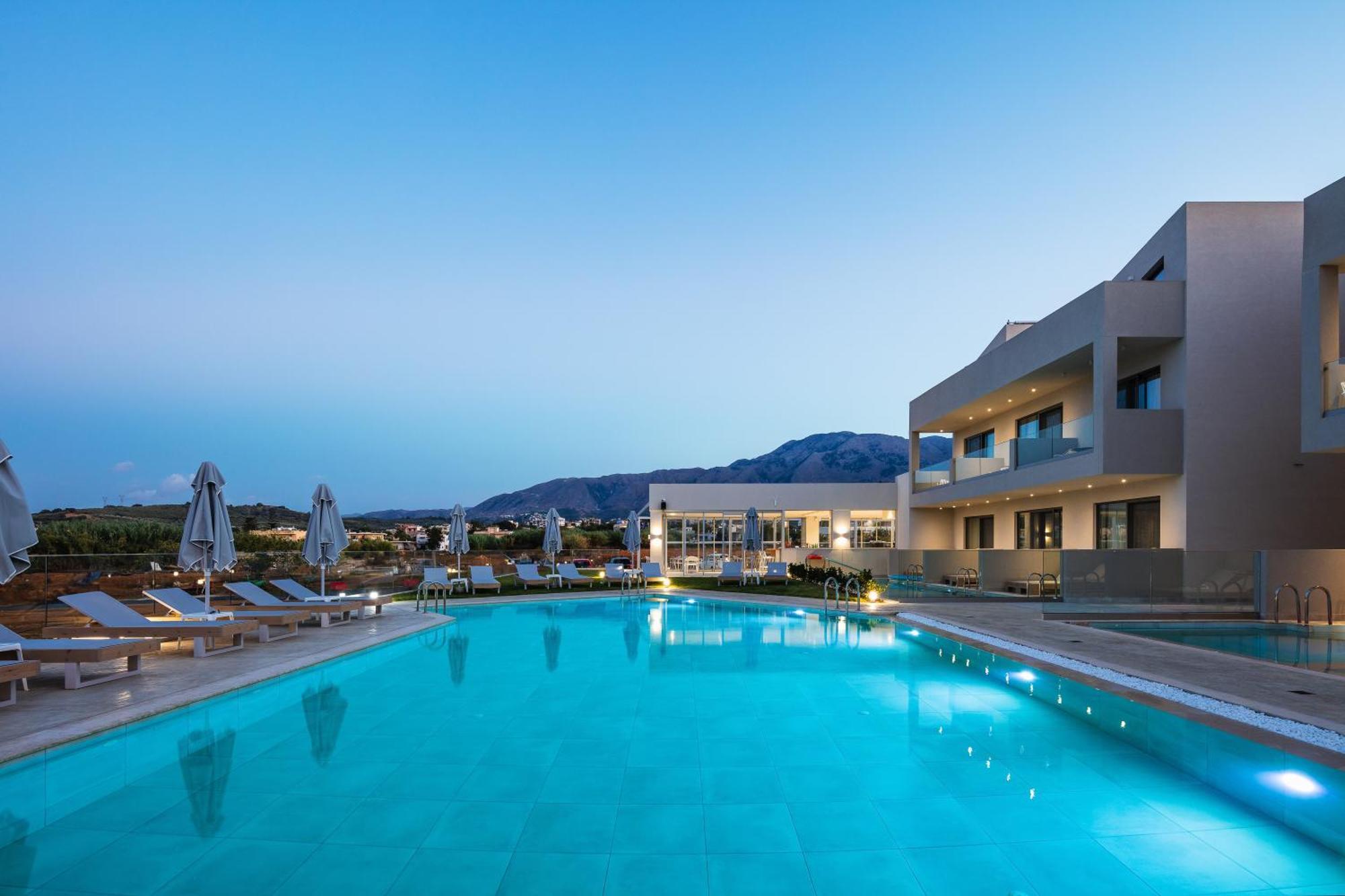 Nima Boutique Hotel (Adults Only) Paralia Kourna Eksteriør billede