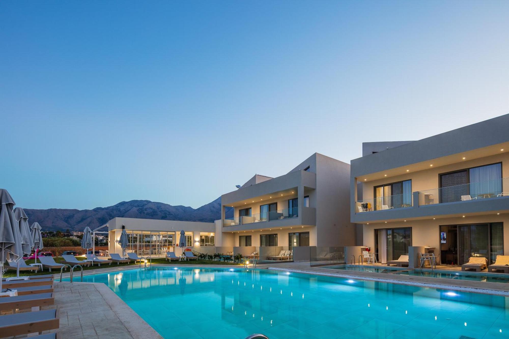 Nima Boutique Hotel (Adults Only) Paralia Kourna Eksteriør billede